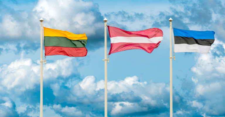 Baltic States: LT LV EE flags